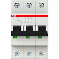 Автоматический выключатель 3-полюсной ABB S203 32А 6 кА тип С