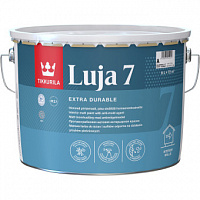 Краска экстра-стойкая Tikkurila Luja 7 База A белая матовая 9 л