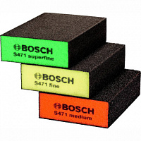 Набор губок шлифовальных Bosch Best for Flat 2608621253 69x97x26 мм, 3 шт.