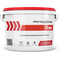 Шпатлевка финишная полимерная Danogips Top ведро 10 л 16.5 кг