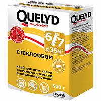 Клей для стеклообоев QUELYD СТЕКЛООБОИ 500 г