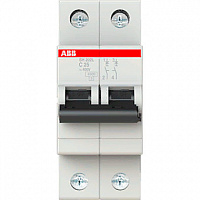 Автоматический выключатель 2-полюсной ABB SH202L 25А 4.5 кА тип С