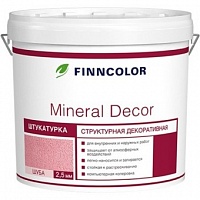 Штукатурка декоративная Finncolor Mineral Decor KTA Шуба 2.5 мм 25 кг