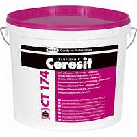 Штукатурка декоративная Ceresit CT 174 силикатно-силиконовая камешковая зерно 2.0 база 25 кг