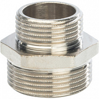 Ниппель переходной STOUT НН 1 1/4" x 1"никелированный SFT-0004-001141