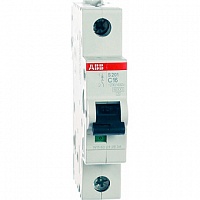 Автоматический выключатель 1-полюсной ABB S201 16А 6 кА тип С
