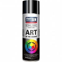 Краска аэрозольная акриловая Tytan Professionaln Art Of The Colour 9005 черный глянец 400 мл