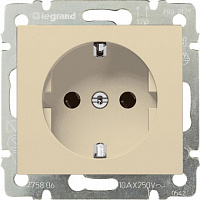 Силовая розетка Legrand Valena 2К+3 на винтах 10/16 А 230/250 В~ слоновая кость 774320