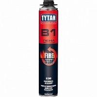 Пена профессиональная Tytan B1 огнестойкая 750 мл