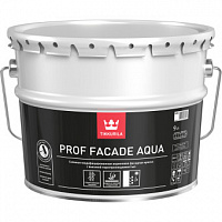 Краска фасадная Tikkurila Prof Facade Aqua База A белая глубокоматовая 9 л