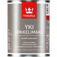 Краска для цоколя стойкая Tikkurila YKI База С прозрачная глубокоматовая 0.9 л