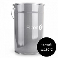 Эмаль Elcon ОС-12-03 до 150℃ черная 25 кг