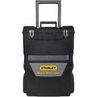 Ящик для инструмента Stanley IML Mobile Work Center 2 in 1 черно-серый металлопластмассовый 47.3х62.7х30.2 см