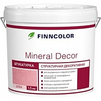 Штукатурка декоративная Finncolor Mineral Decor KTA Шуба 1.5 мм 25 кг