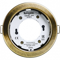 Светильник светодиодный Navigator NGX-R1-007-GX53 GX53 5 Вт IP20 бронзовый