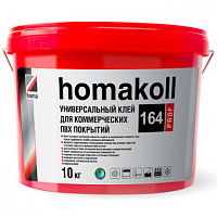 Клей универсальный для коммерческих напольных покрытий homakoll 164 Prof 10 кг