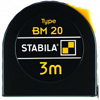 Рулетка Stabila 3 м x 13 мм тип BM 20