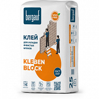 Клей монтажный Bergauf Kleben Block 25 кг