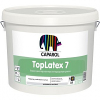 Краска ВД для внутренних работ Caparol TopLatex 7 База 1 10 л