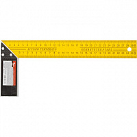 Угольник Курс 19430 столярный желтый 300 мм