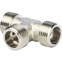 Тройник STOUT НН 3/4" x 3/4" x 3/4" никелированный SFT-0018-343434