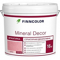 Штукатурка декоративная Finncolor Mineral Decor KTA Шуба 2.5 мм 16 кг