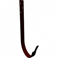 Крюк для желоба длинный Grand Line 125 мм шоколад 1 мм