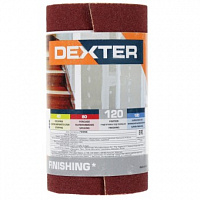 Рулон абразивный DEXTER P120 93х2500 мм