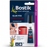 Секундный клей Bostik GLUE FIX универсальный 3 г