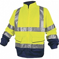 Куртка рабочая Delta Plus PHVE2 сигнальная флуоресцентно-желтый размер L