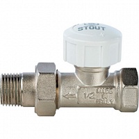 Клапан термостатический прямой STOUT 1/2" SVT-0001-000015