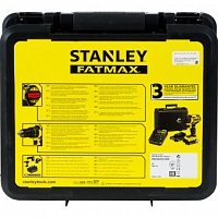 Дрель-шуруповерт аккумуляторная ударная Stanley Fatmax FMC607D2-QW 18 В 2x2 Ач Li-lon