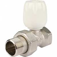 Клапан ручной терморегулирующий прямой STOUT 3/4" с неподъемным шпинделем SVRs 1172 000020